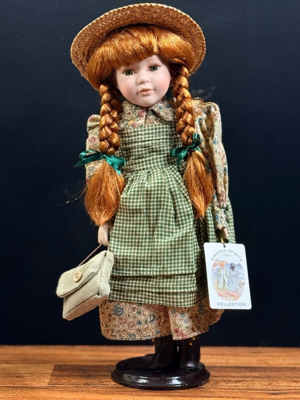 KINDRED SPIRITS COLLECTION “Anne of Green Gables” Porcelain Doll